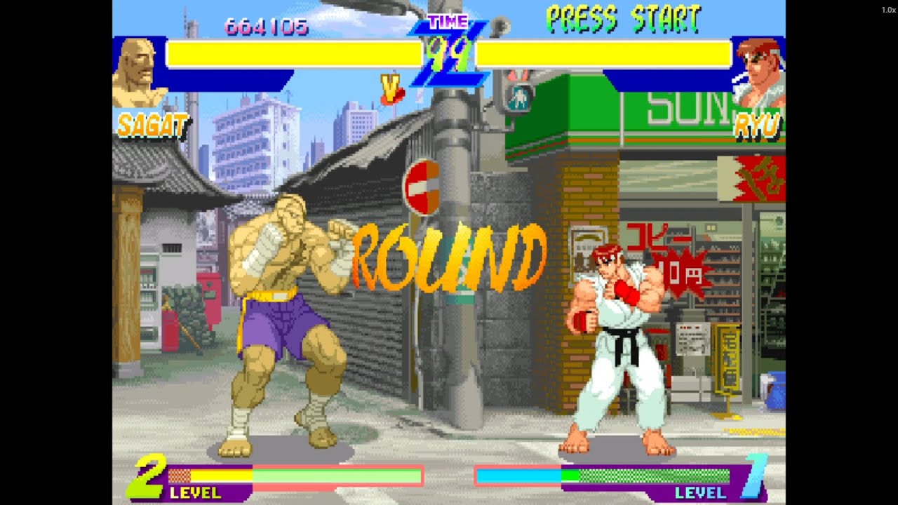 SAGAT — Full Playthrough & Ending | Street Fighter Alpha: Warrior’s Dreams (Arcade Retro Gameplay)