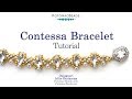 Contessa Bracelet - DIY Jewelry Making Tutorial by PotomacBeads