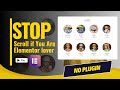 Team Section in Elementor Without Plugins | Clean Responsive Design Tutorial