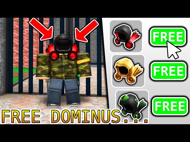 HOW TO GET A FREE DOMINUS ON ROBLOX. SECRET GLITCH. 