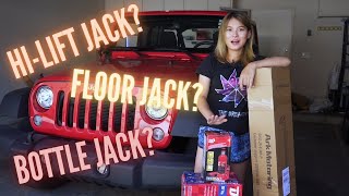 Sports Performance What's the BEST Jack for Jeep? Floor Jack, Bottle Jack, Hi-Lift Jack?