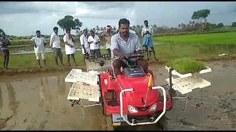 Mahindra Rice Transplanter