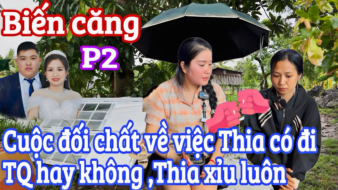 Căng thẳng cuộc đối chất giữa em Thia và thông dịch của mai mối bên Trung Quốc P2