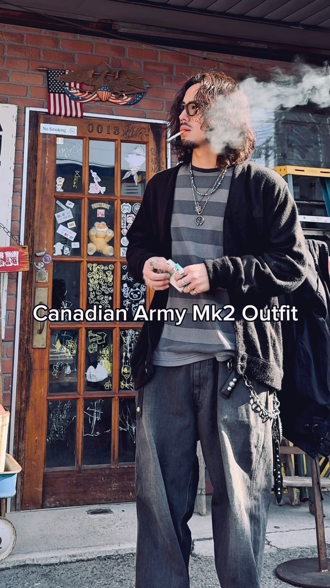 カナダ軍MK2ジャケットコーデ#古着 #ミリタリー #ootd - YouTube