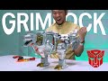 Transformers Grimlock Auto-Transforms With Voice Commands And Is Wild!