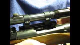 K31 loading with clamp-on scope mount attached