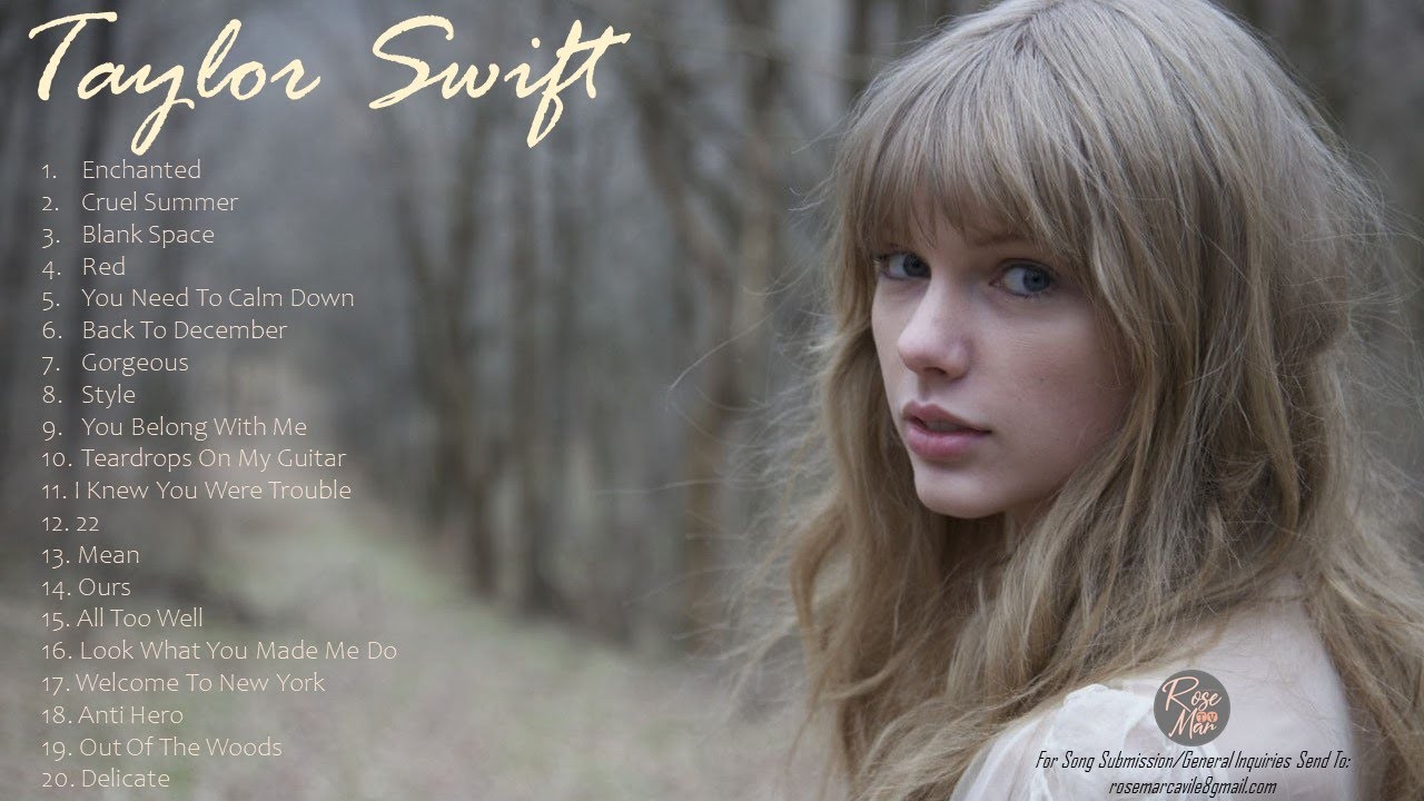 Taylor Swift Vol. 1 Playlist 2023 | Non-Stop Playlist - YouTube