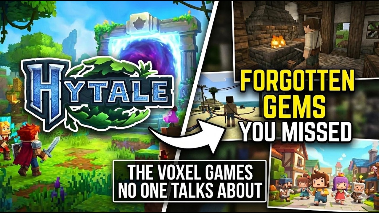 You Forgot These Games Existed (Voxel Nostalgia) - YouTube