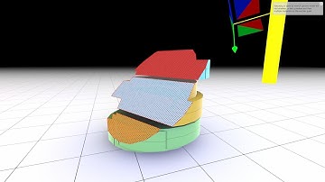 CrossSection - unity - single plane section on intersected meshes.