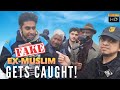 Fake exmuslim gets caught out mansur vs fake ex muslim  speakers corner  hyde park