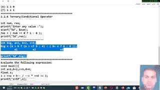 Introduction to computing C language part 8 (operators)