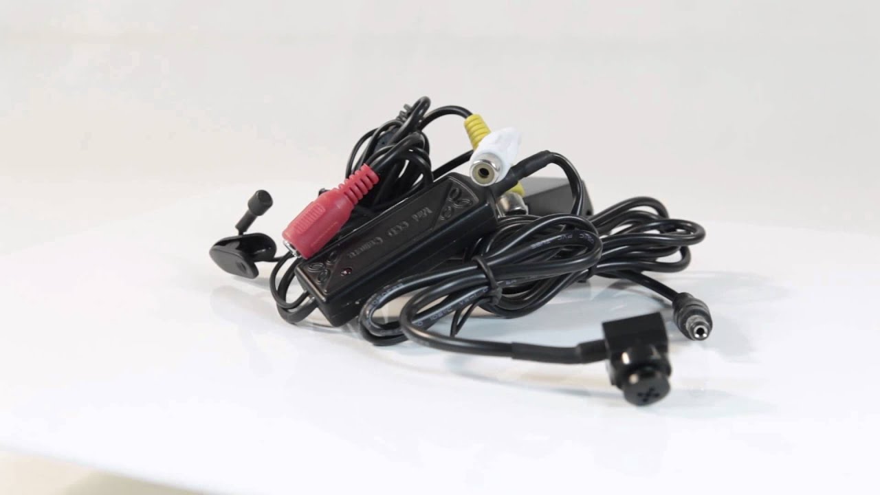 Tiny Digital 1/3" Color Sony CCD Camera with Mic XH-21 from Dinodirect.com A1330000NM - YouTube