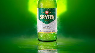 Po A Po Da Pós Produção Da Peça Publicitária De Cerveja No Photoshop