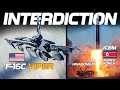 Interdiction  f16c viper vs north korean icbm  digital combat simulator  dcs 