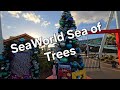 2024 SeaWorld Christmas Celebration Sea of Trees Display is so amazing.
