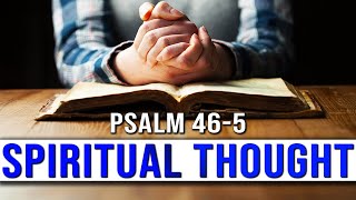 Psalm 46-5 Spiritual Thought | Bible Verse With Explanation | Psalm 46-5 Explanation