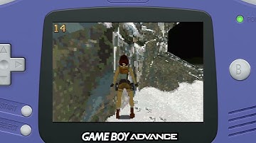 OpenLara - GameBoy Advance (MiSTer GBA Core Standard Setting)