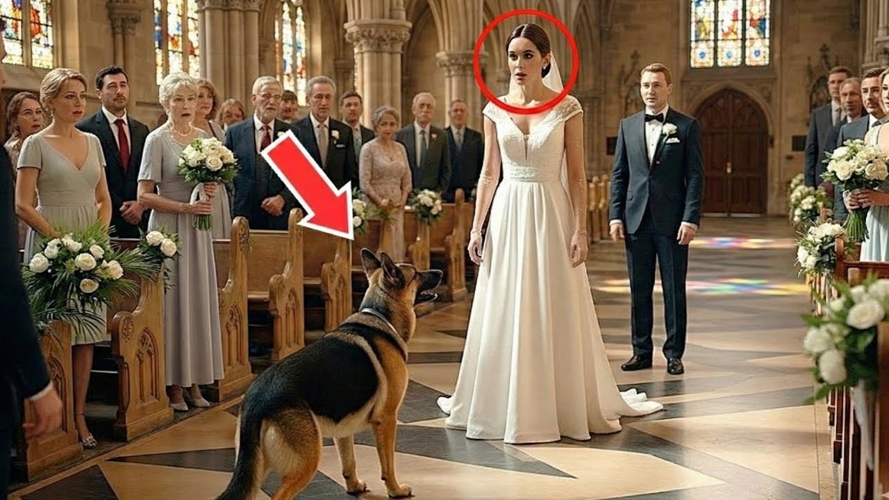 An ihrem Hochzeitstag blockierte ihr Hund den Weg — dann entdeckte sie eine schockierende Wahrheit.