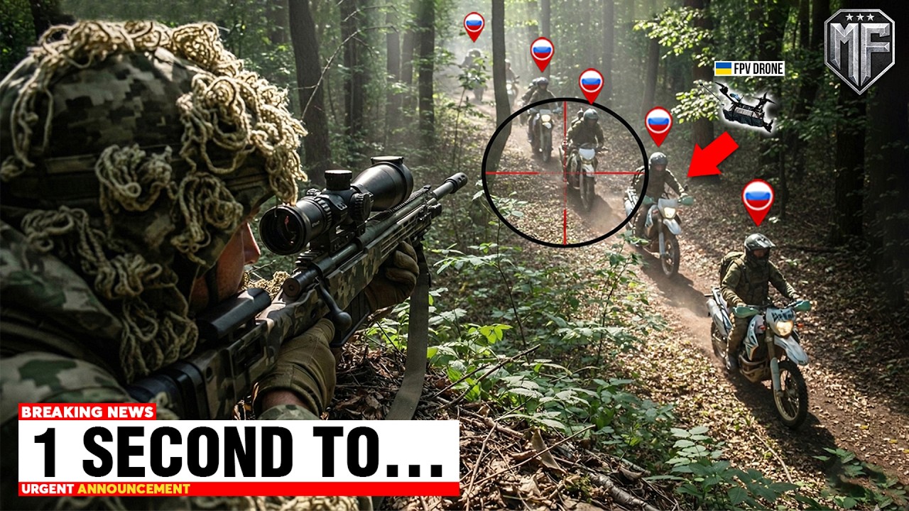 Ukrainian Snipers Wait for Russian Troops to Move In - Then THIS Happened...