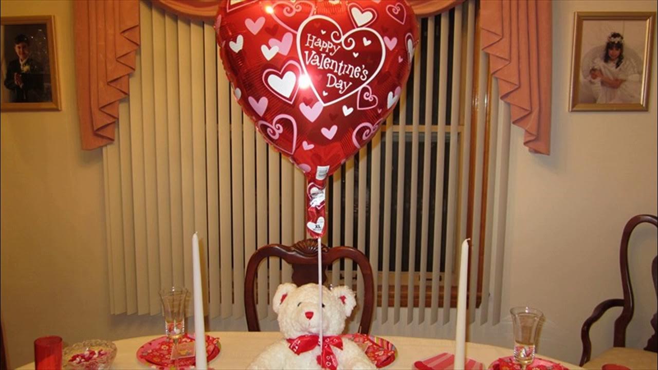 A Quick and Easy Way to Decorate a Table for Valentine's Day - An