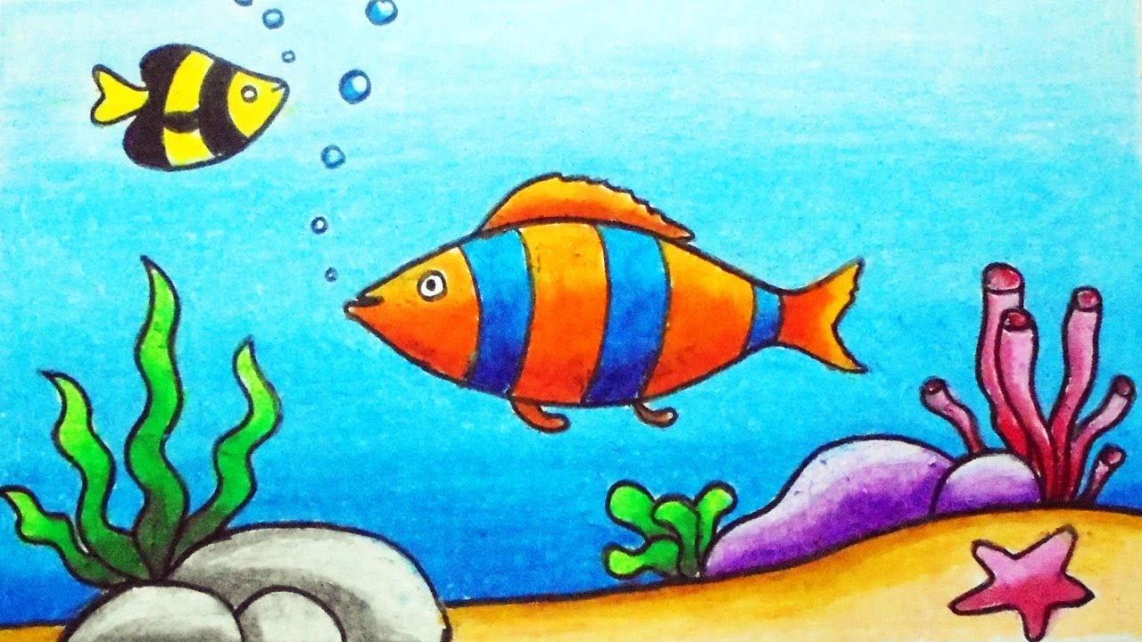 Share more than 79 under the sea drawing easy latest - nhadathoangha.vn