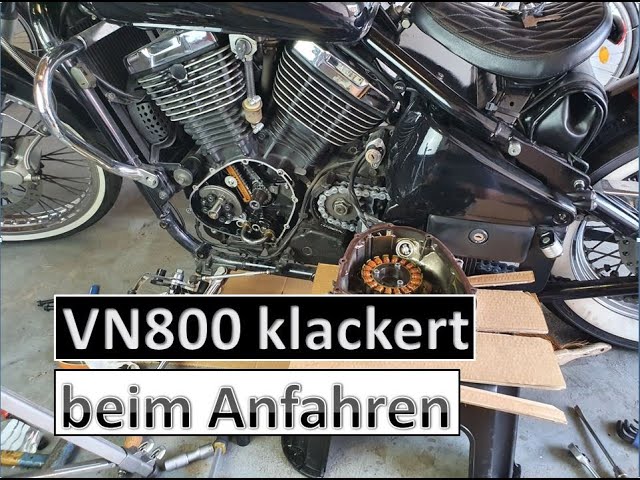 Umbau zum Bobber | Ausgleichswellendämpfer tauschen | Kawasaki VN800 Vulcan klackert beim Anfahren