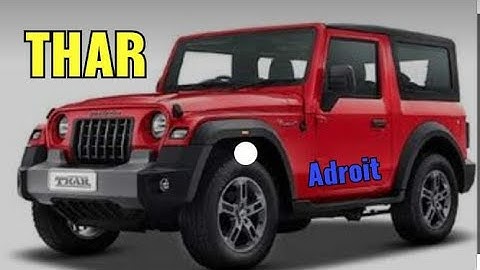 Thar chassis number location