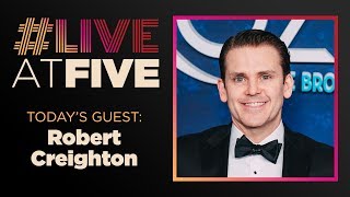 Broadway.com #LiveatFive with Robert Creighton of FROZEN