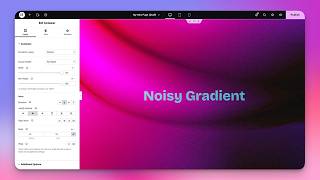 How to Create a Noisy Gradient Background in Elementor