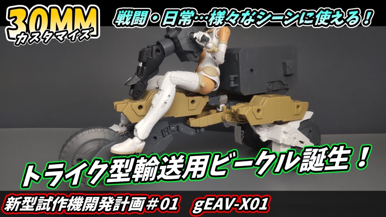 30MM Custom] From Transporting Weapons to Daily Groceries