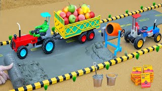 Meteorite Crash Destroys Road | DIY  Tractor Repairs Road with Reinforced