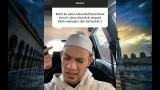 Dosa Zina Tak Diampuni Allah Walaupun Bertaubat? - Ustaz Adnin
