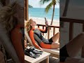 Don’t let wet hair slow you down. SYLPH hairdryer is your ultimate beach buddy.