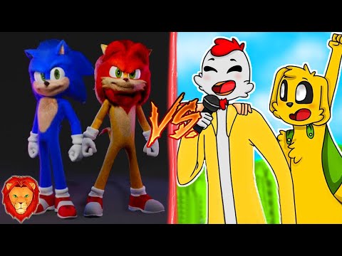 DE SONIC APRENDI VS DE LOS COMPAS APRENDI | LEON PICARON VS MIKECRACK