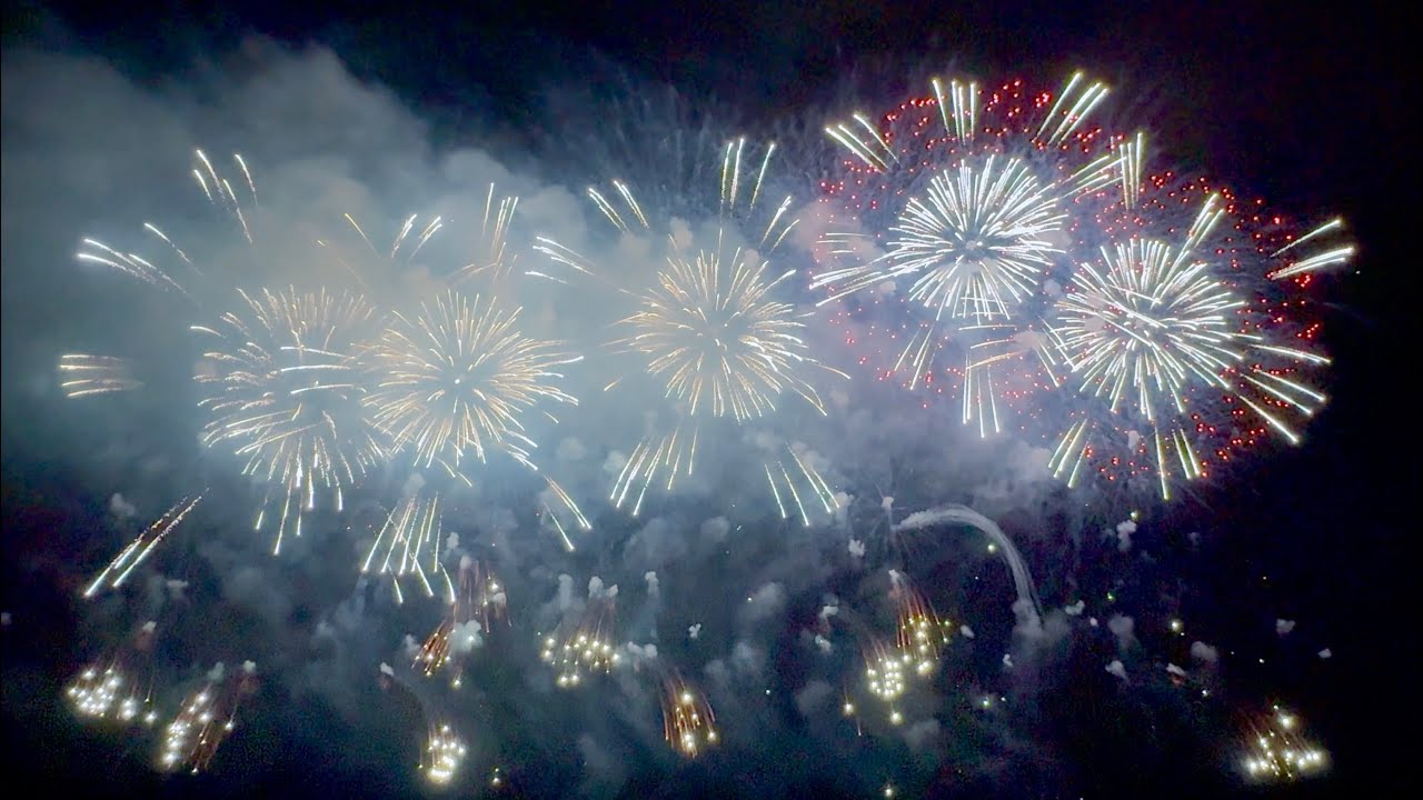 Фестиваль фейерверков в Каннах - 2025. Команда из Японии 🇯🇵