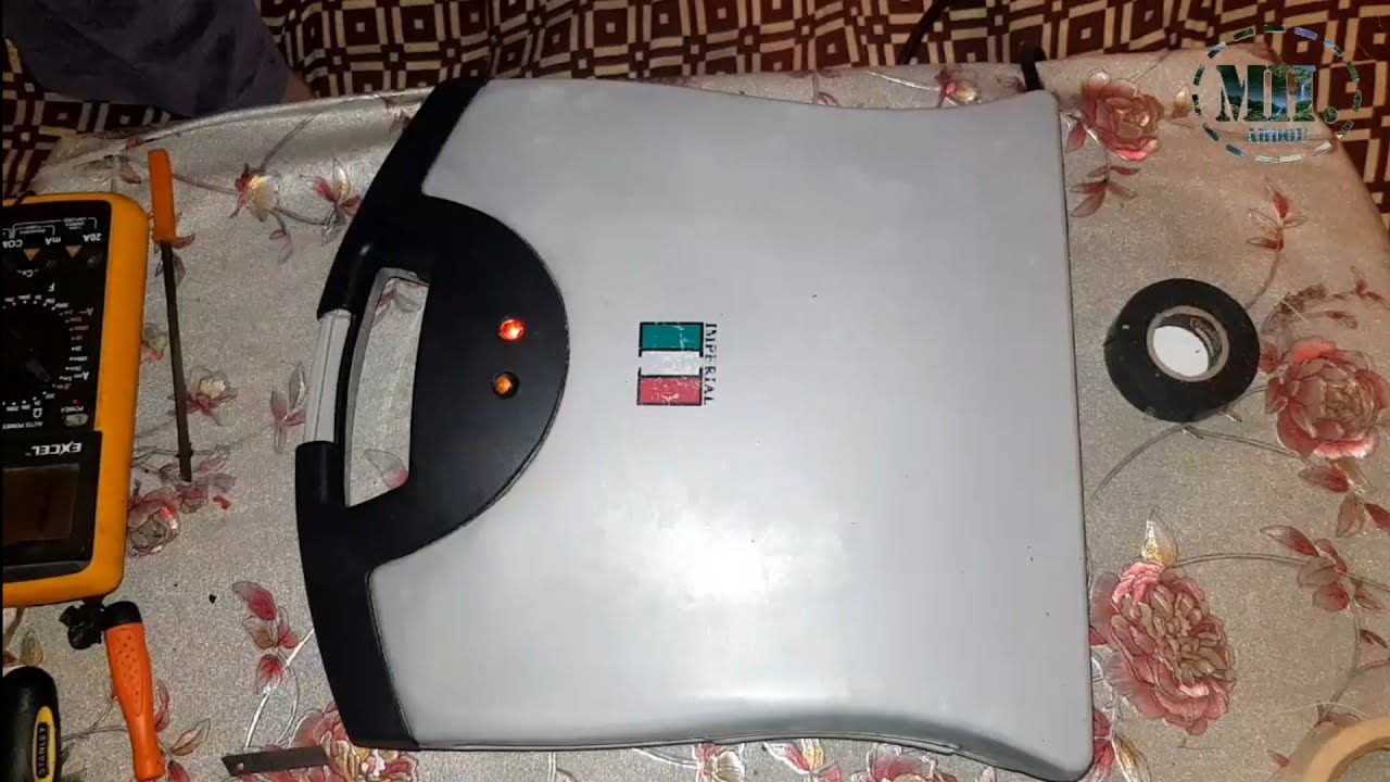 حيلة حول كيفية إصلاح Panini Maker Fuse في المنزل من نوع IMPERIAL