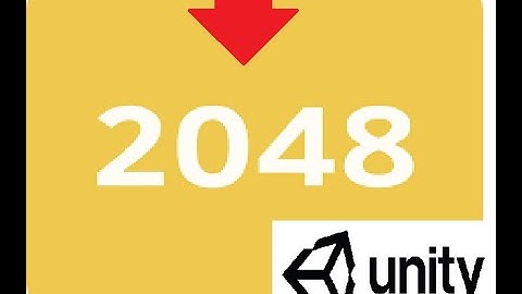 Making 2048 in Unity!