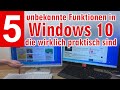 5 unbekannte Windows 10 Funktionen ❓ die wirklich praktisch sind