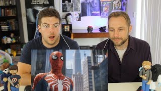 Spider-Man E3 Footage REACTION - (PS4 Spider-Man Trailer Gameplay Footage)