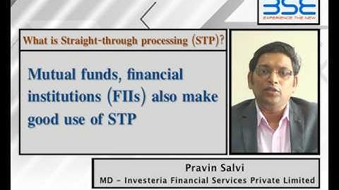What is Straight-through Processing (STP)(English)
