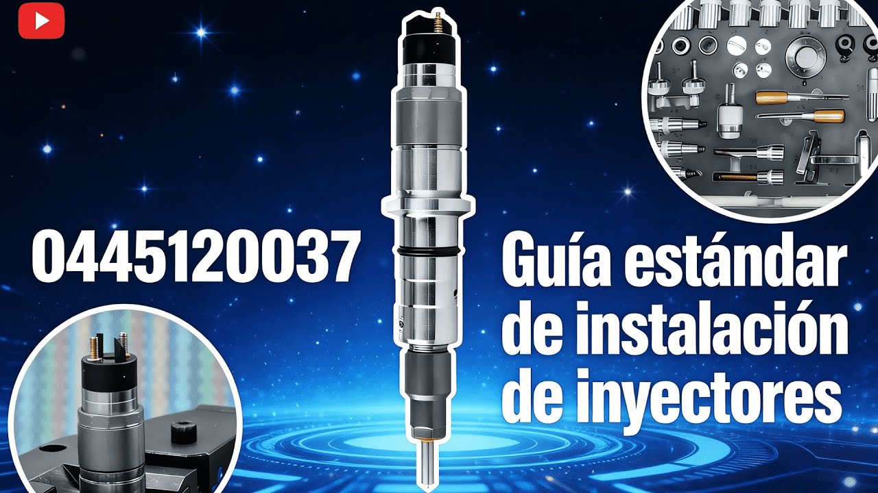 【7-6】Secretos de instalación PRO: Cómo instalar el inyector 0445120037 PERFECTAMENTE siempre