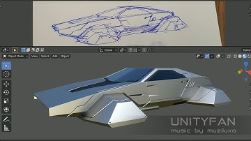 #319 Sci-Fi vehicle - ep 015 - part 1 - 4x timelapse