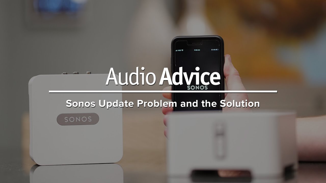 studieafgift Parametre Legende Sonos Update Problem and the Solution - YouTube