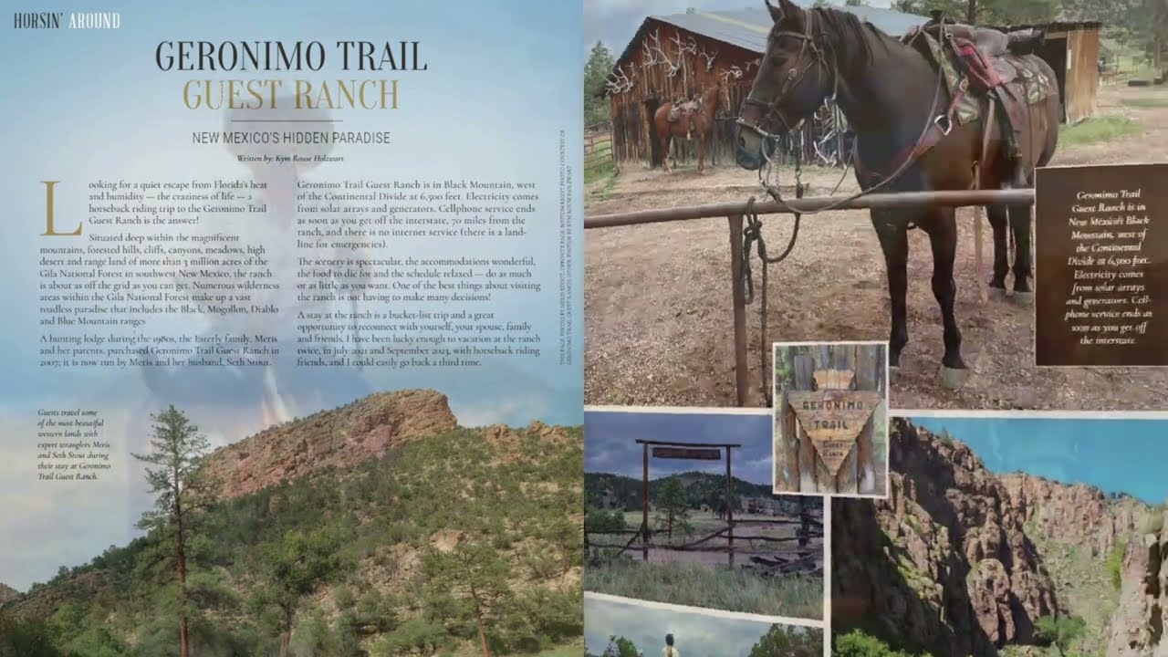 GERONIMO TRAIL GUEST RANCH - NEW MEXICO’S HIDDEN PARADISE