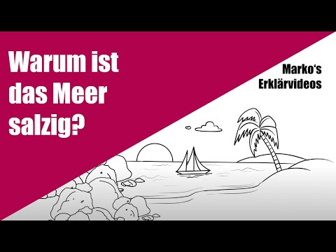 Video: Was ist das Wasser in den Ozeanen: salzig oder frisch?