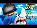 EATING SECRET SHARK To Survive On VR ISLAND (Funny Island Time VR Gameplay)