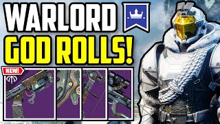 NEW Warlords Ruin Dungeon Weapons PVE GOD ROLL Guide (Destiny 2)