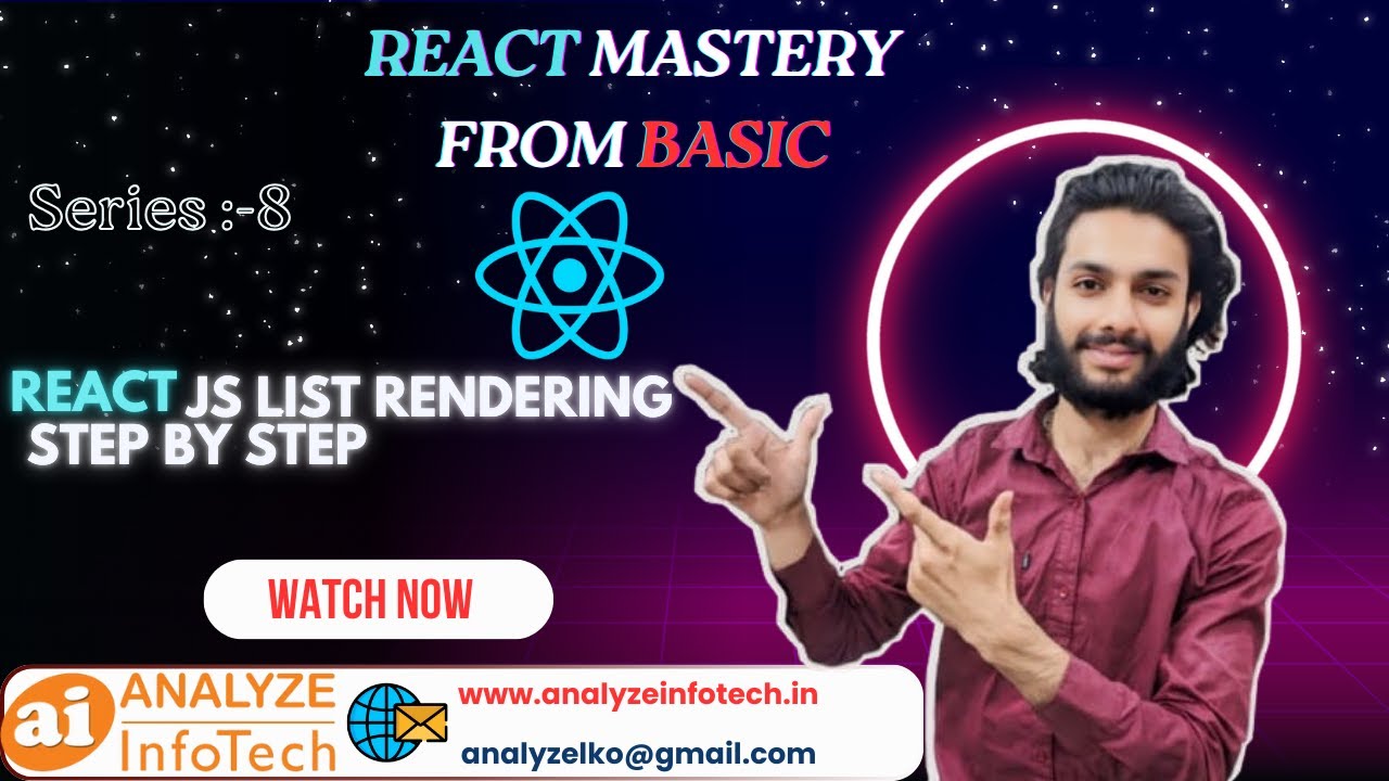 List Rendering in React Explained| How List Rendering Works in React? 🚀 ...