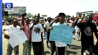 Protest: Edo Youths Ground Benin-Lagos Expressway Over Hardship