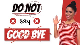 How to say GOODBYE👋 in English conversation  l Better ways to say goodbye l Conversational English